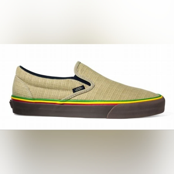 VANS 2011 Limited Edition  Vans Slip-On 'Hemp Pack' - Picture 1 of 10